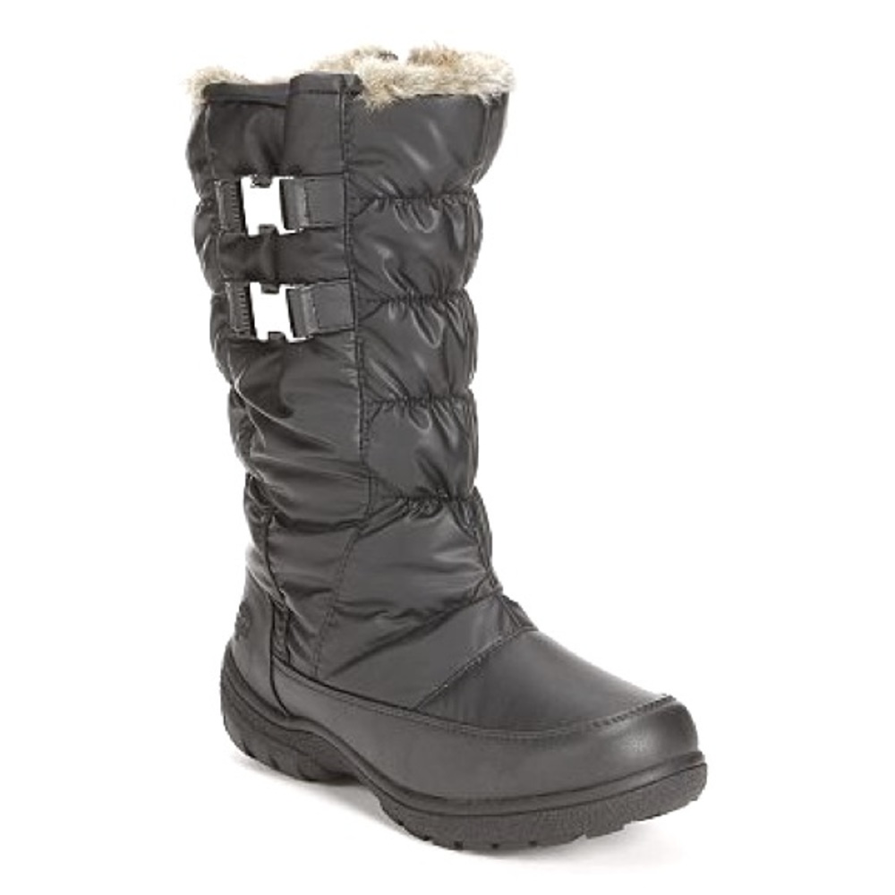 Totes tall puffer winter boots